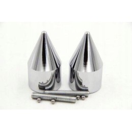 Chromed handlebar ends suzuki gsxr 2076 cone