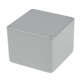 1 pcs - CAMDENBOSS 2000 Series Grey ABS Enclosure, IP54, Grey Lid, 55 x 55 x 42mm
