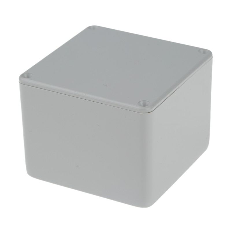 1 pcs - CAMDENBOSS 2000 Series Grey ABS Enclosure, IP54, Grey Lid, 55 x 55 x 42mm