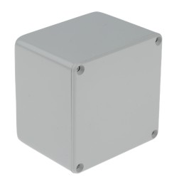 1 pcs - CAMDENBOSS 2000 Series Grey ABS Enclosure, IP54, Grey Lid, 55 x 55 x 42mm