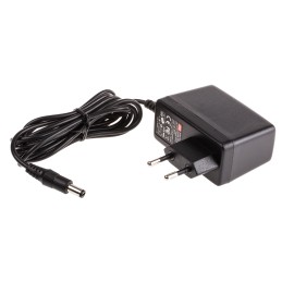 1 pcs - MEAN WELL 12W Plug-In AC/DC Adapter 5V dc Output, 2.4A Output