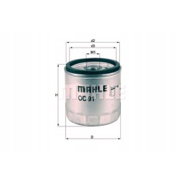 Oil filter mahle oc91d bmw r1150 r r850 r