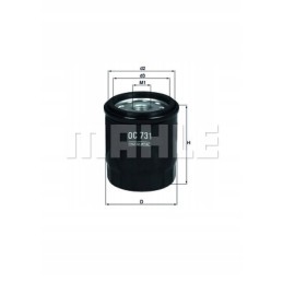 Mahle OC731 Gilera Dna 125 oil filter