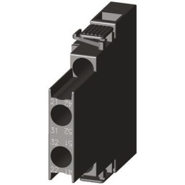 1 pcs - Siemens Auxiliary Contact, 2 Contact, 2NC, Snap-On, Sirius Innovation