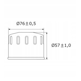 Premium oil filter ison hf145 yamaha xt xv xvs