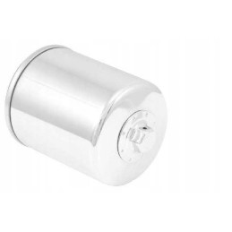 Motor oil filter chrome kn
