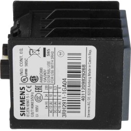 1 pcs - Siemens Auxiliary Contact, 4 Contact, 4NC, Snap-On, Sirius Innovation