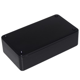 1 pcs - RS PRO Black ABS General Purpose Enclosure, IP54, Black Lid, 112 x 62 x 31mm
