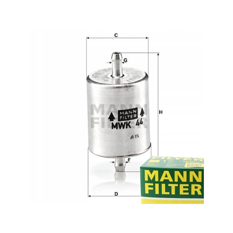 Mann filter fuel filter for Ducati 1198