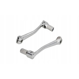 Gear lever power force minarelli am6 silver dkt000023