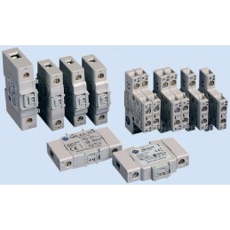 1 pcs - Allen Bradley Auxiliary Contact, 2 Contact, 1NC + 1NO, Side Mount