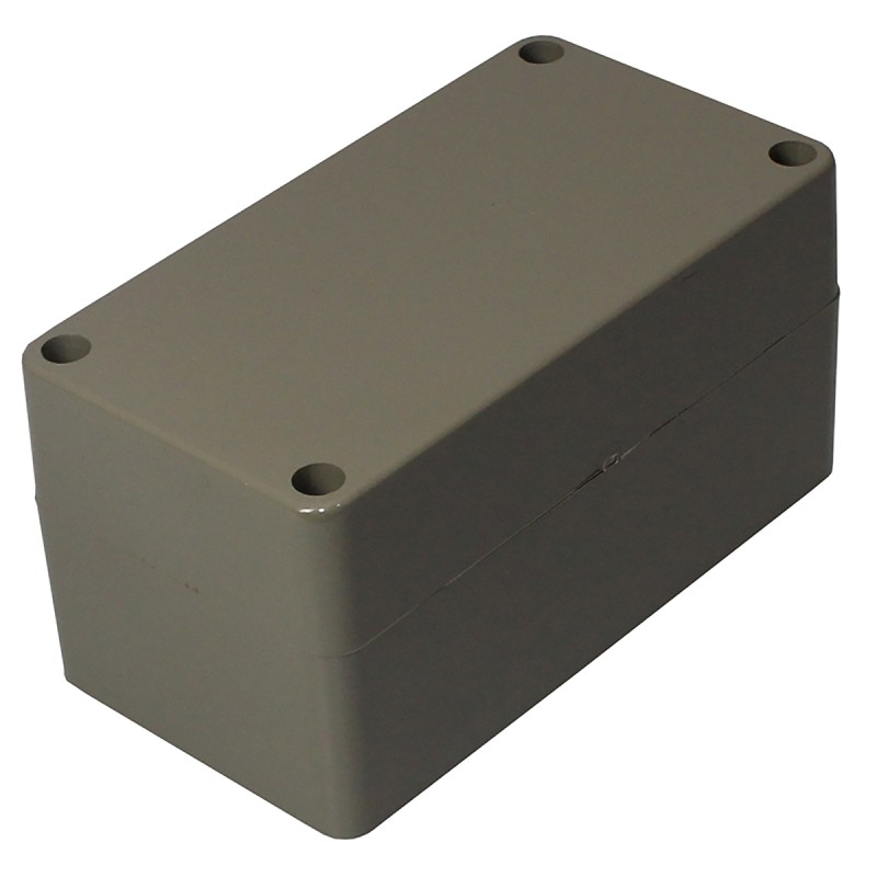 1 pcs - RS PRO Grey ABS General Purpose Enclosure, IP54, Grey Lid, 118 x 64 x 60mm