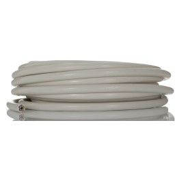 1 Bag of 5 M - RS PRO 5 Core Power Cable, 0.75 mm², 5m, White PVC Sheath, Mains, 6 A, 300/500 V