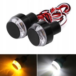 Handlebar ends LED turn signal DRL motorcycle