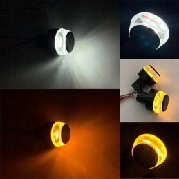 Handlebar ends LED turn signal DRL motorcycle