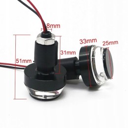 Handlebar ends LED turn signal DRL motorcycle