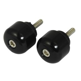 Moto honda handlebar end weights, black