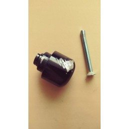 Handlebar end weights moto honda black vic901 no