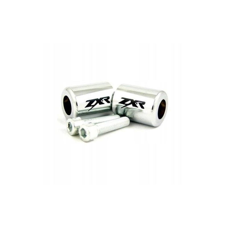 Chrome handlebar ends Kawasaki Ninja ZXR 3715