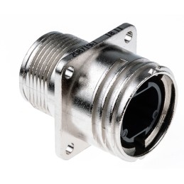 12 pcs - TE Connectivity Circular Connector, 5 Contacts, Panel Mount, Socket, Male, CMC Series 1 Series