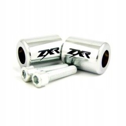 Chrome handlebar ends Kawasaki Ninja ZXR 3715