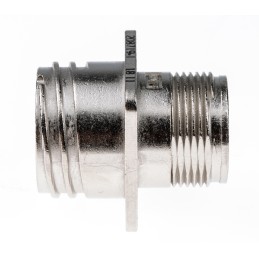 12 pcs - TE Connectivity Circular Connector, 5 Contacts, Panel Mount, Socket, Male, CMC Series 1 Series