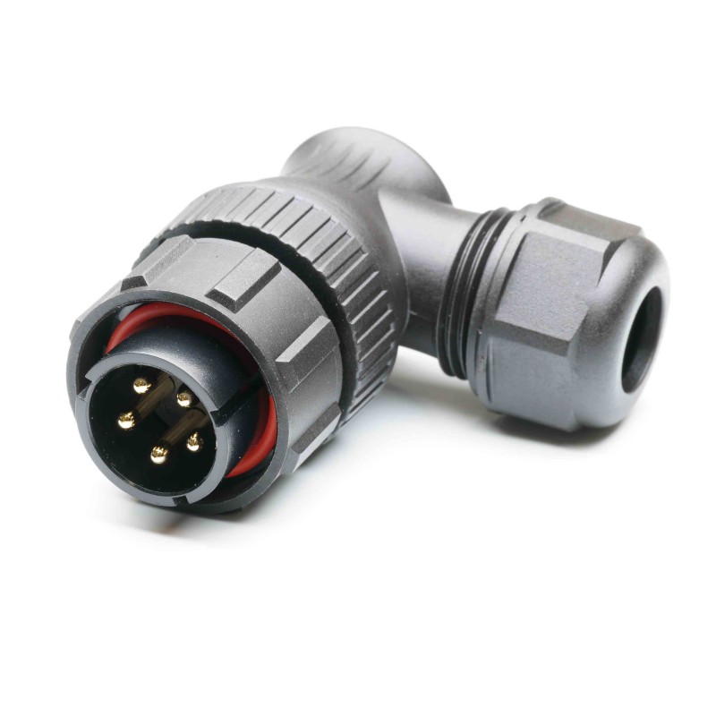 1 pcs - RS PRO Circular Connector, 5 Contacts, Cable Mount, Plug, Male, IP67