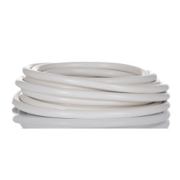 1 Bag of 5 M - RS PRO 3 Core Power Cable, 1.5mm², 5m, White PVC Sheath, Mains, 16 A, 300/500 V