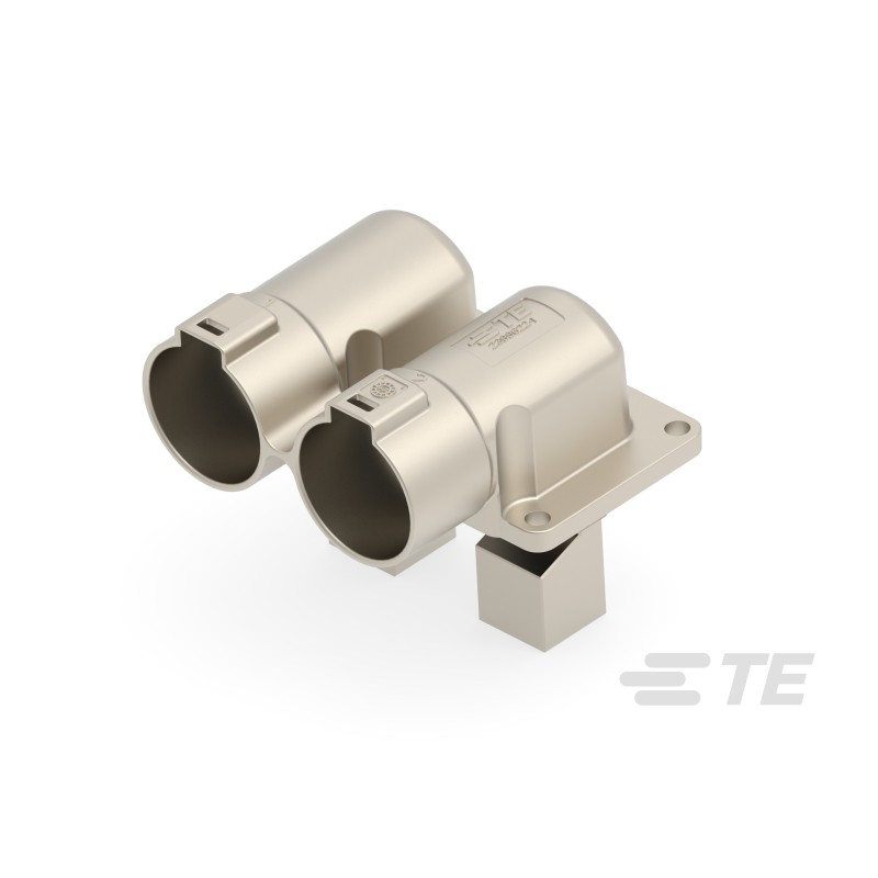 12 pcs - TE Connectivity PowerTube 1400 Series Right Angle Panel Mount PCB Connector, 2 Contact(s), 47mm Pitch, 1 Row(s)