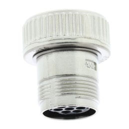 12 pcs - TE Connectivity Circular Connector, 7 Contacts, Cable Mount, Plug, Male, CMC Series 1 Series
