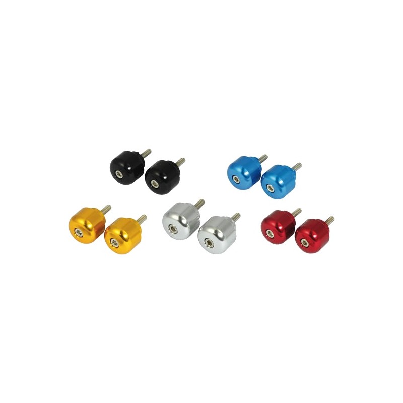 Moto honda gold handlebar end weights