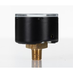 1 pcs - SMC Analogue Pressure Gauge 10bar Back Entry, 4K8-10, 1bar min.