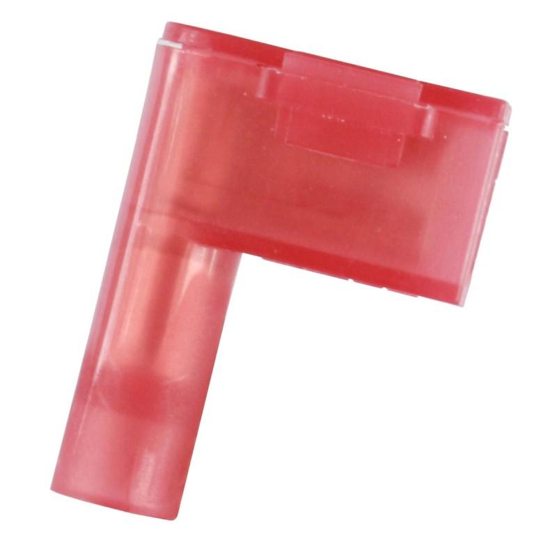 1 Bag of 50 - RS PRO Pink Insulated Female Spade Connector, Flag Terminal, 0.5 x 4.75mm Tab Size