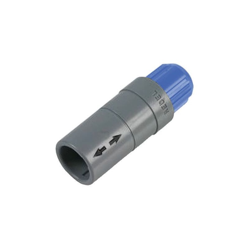 1 pcs - Lemo Circular Connector, 2 Contacts, Cable Mount, Socket, Female, IP50, Redel P Series