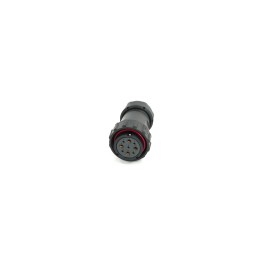 1 pcs - RS PRO Circular Connector, 9 Contacts, Cable Mount, 29 mm Connector, Socket, Female, IP68