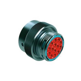 1 pcs - Amphenol Industrial Circular Connector, 14 Contacts, Cable Mount, Plug, Male, IP67, IP69K, Duramate AHDM Series