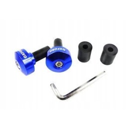 Oxford handlebar end weights 22mm blue
