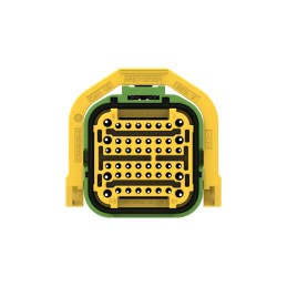 120 pcs - TE Connectivity, 2366494 Connector Housing Receptacle 48 Way, Cable Termination
