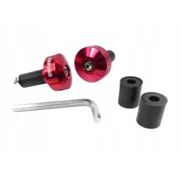 Oxford handlebar end weights 22mm red