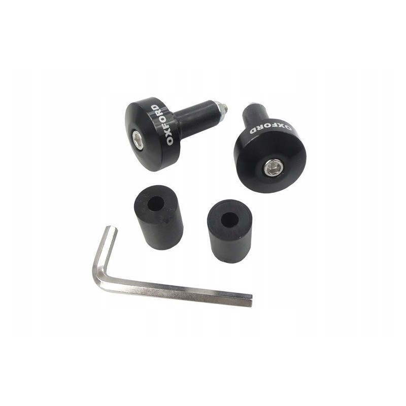 Oxford handlebar end weights 22mm black