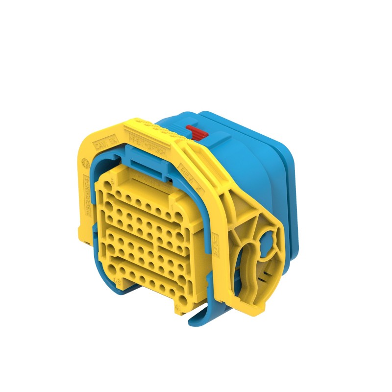 120 pcs - TE Connectivity, 2366494 Connector Housing Receptacle 48 Way, Cable Termination