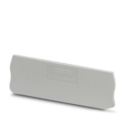 50 pcs - Phoenix Contact D-ST 4-QUATTRO Series End Cover for Use with DIN Rail Terminal Blocks