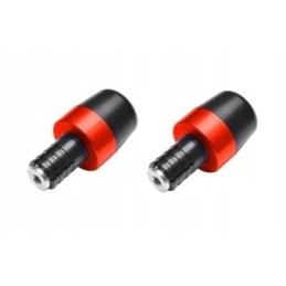 Womet tech handlebar ends 13mm red