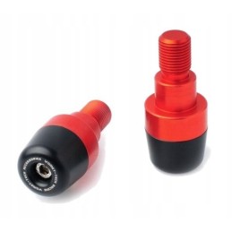 Womet tech handlebar ends yamaha yzf r6 red