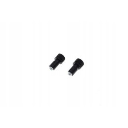 Handlebar end 14 26mm aluminum, black, grooved