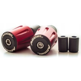 Universal accel handlebar end weights part