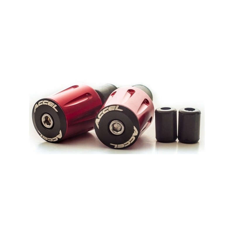 Universal accel handlebar end weights part