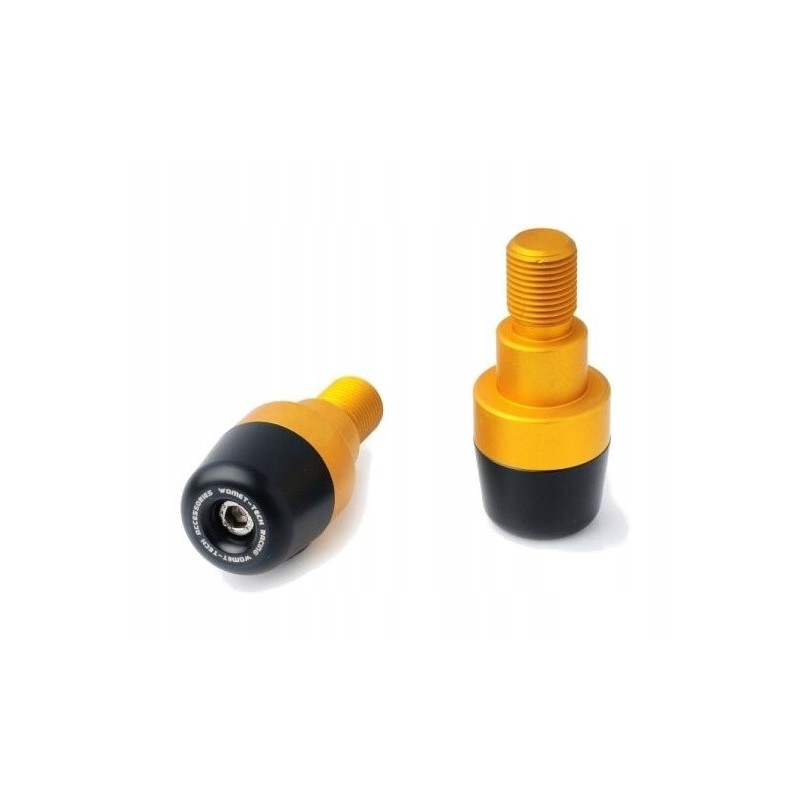 Womet tech handlebar ends yamaha yzf r6 gold