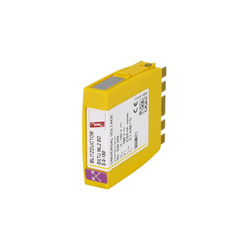 1 pcs - Dehn, BXTU Surge Arrester 127 V ac, 180 V dc Maximum Voltage Rating 20kA Maximum Surge Current Lightning Arrester