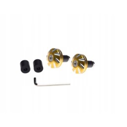 22mm handlebar end weights, various colors, hit